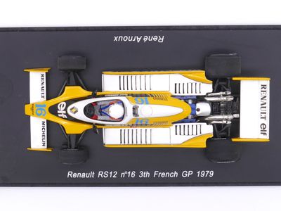 1/43スパーク ルノーRS12 3th FrenchGP 1979 アルヌー 1/43スパーク ルノーRS12 3th FrenchGP 1979 アルヌー 【公式通販】