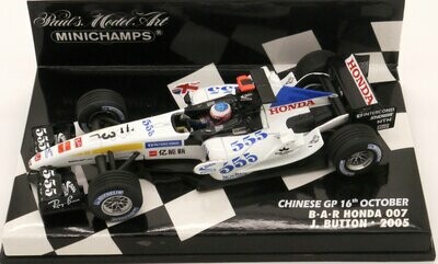2005 555 BAR Honda 007 J Button Chinese GP 1/43