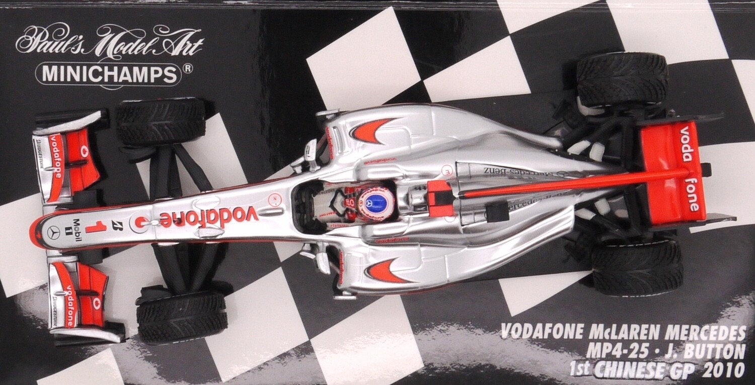 ミニカー 2010 Mclaren MP4/25 #1 Jenson Button 2010 McLaren Mercedes MP4/25 - Jenson Button (Revell 1/24 scale