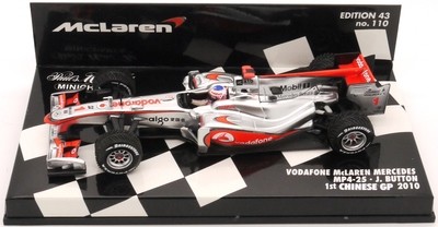 ミニカー 2010 Mclaren MP4/25 #1 Jenson Button 2010 McLaren Mercedes MP4/25 - Jenson Button (Revell 1/24 scale