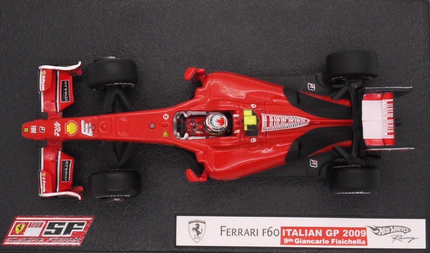 2009 Hotwheels Barcode Ferrari F60 G Fisichella 1/43