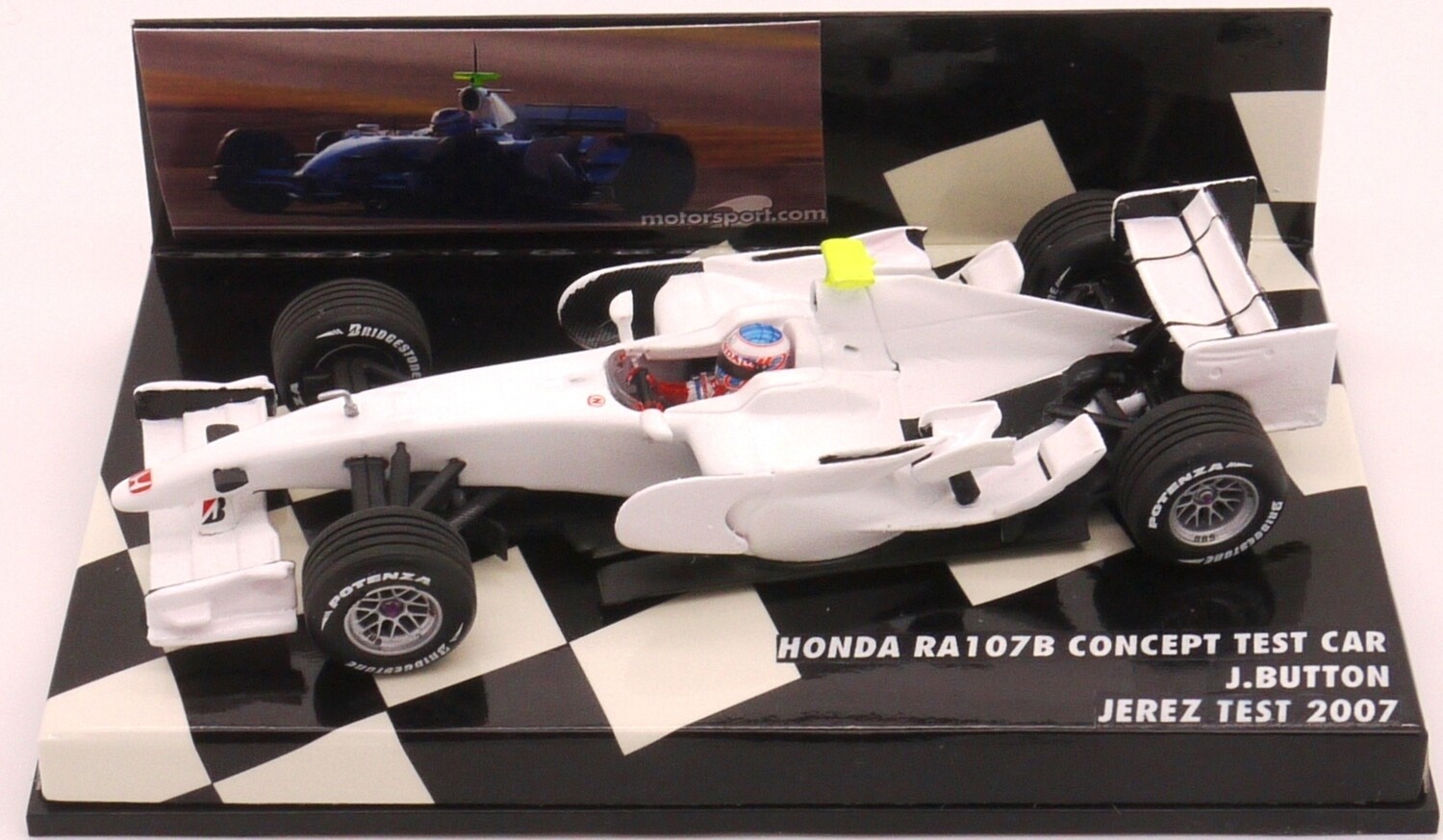 F1ホンダJ.バトン&R.バリチェロ2006年2007年2008年1/43 F1ホンダ 【