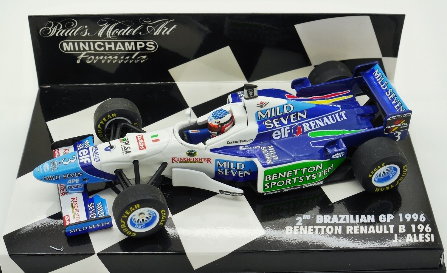 MINICHAMPS BENETTON RENAULT B196 G.Berger GP France 1/43 Very Limited Edition EUR 100,00 - FR MINICHAMPS BENETTON RENAULT B196 G.Berger GP France 1/43 Very Limited Edition EUR 100,00 - FR