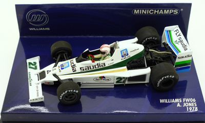 1978 Minichamps Williams FW06 A Jones 1/43
