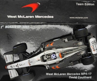 West McLaren Mercedes ミニカー シルバー 2885912804.jpg