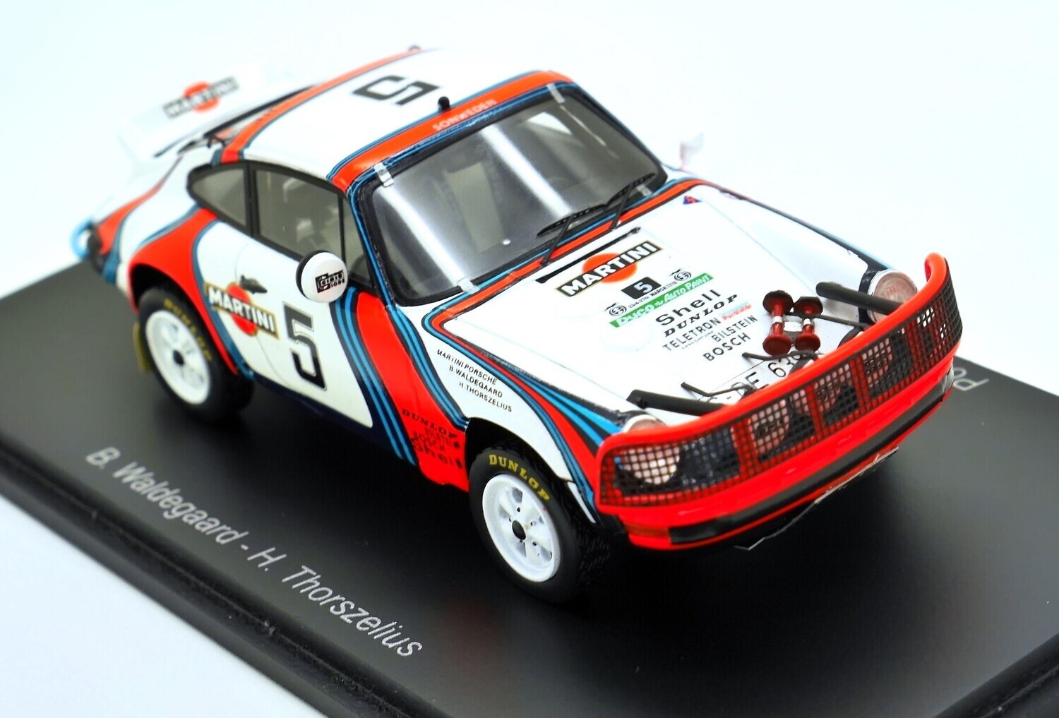 Spark S4018 1/43 PORSCHE 911 SC 3.0 N°5 4E RALLYE SAFARI 1978 Modèle De Voiture | Achetez sur
