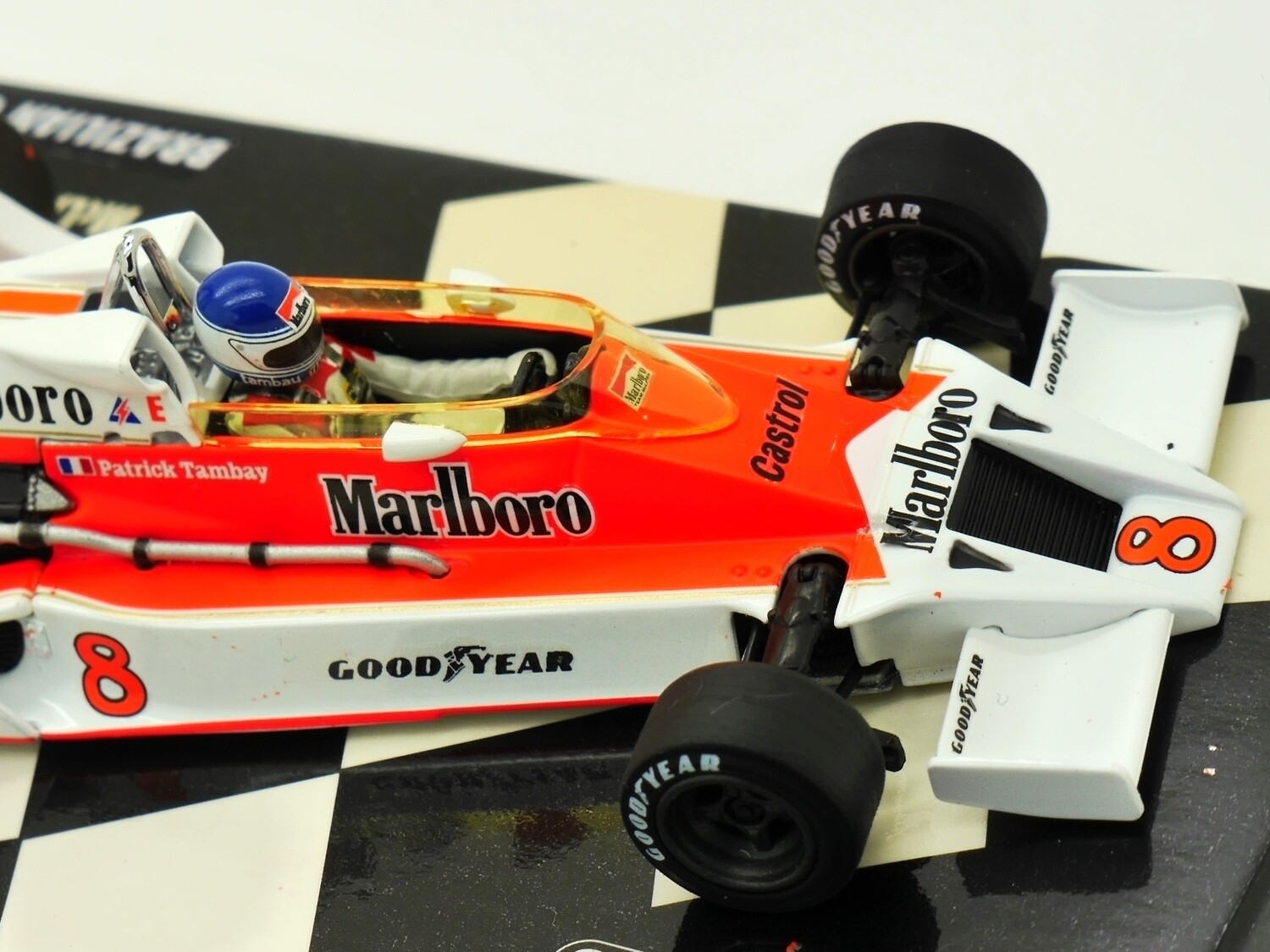 1979 Minichamps Marlboro Mclaren M26 P Tambay Brazil GP 1/43