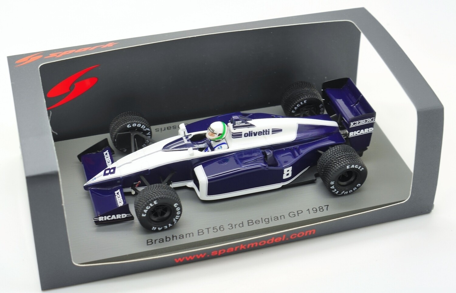 送料無料】1/43 Spark Brabham ブラバム BMW BT56 S.Modena モデナ
