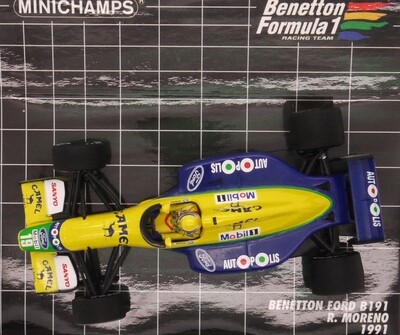Minichamps 1:18 - 1 - Coche de carreras a escala - Benetton-Ford B194