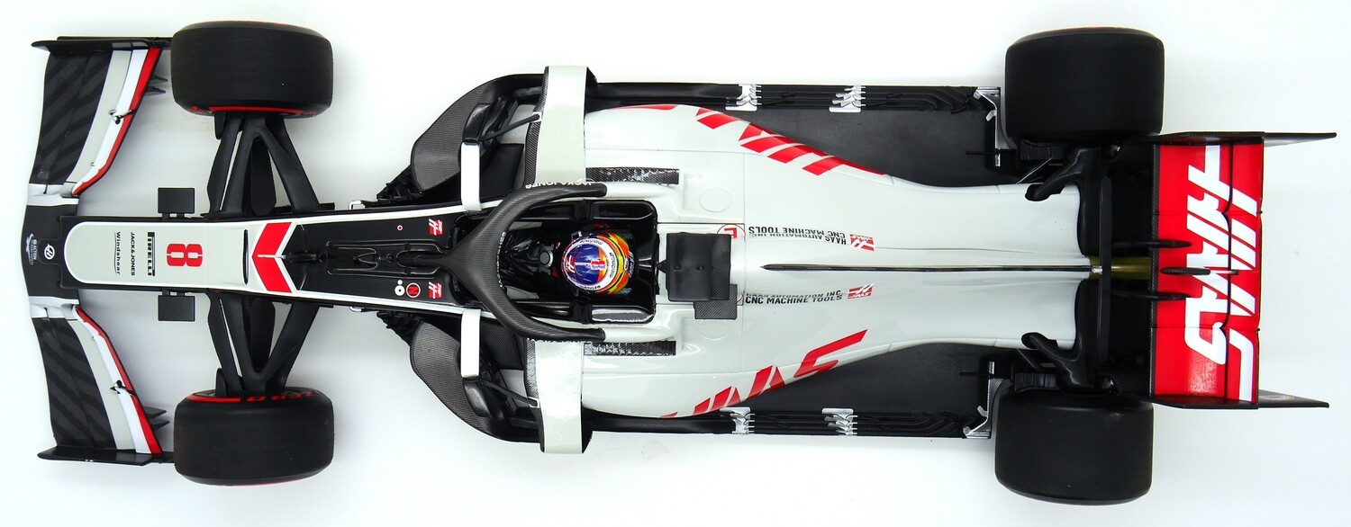Miniature HAAS F1 1/43 - Grosjean GP Bahreïn 2020 - Minichamps Limited Edition 300 Pcs - Promo - Neuve