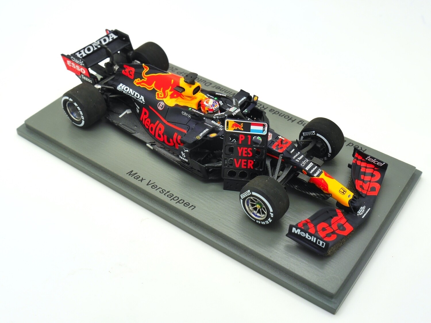 2021 Spark Red bull Honda RB16b M Verstappen Dutch GP 1/43