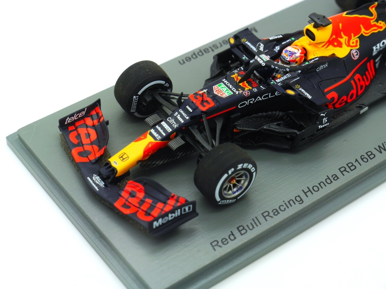 2021 Spark Red bull Honda RB16b M Verstappen Dutch GP 1/43