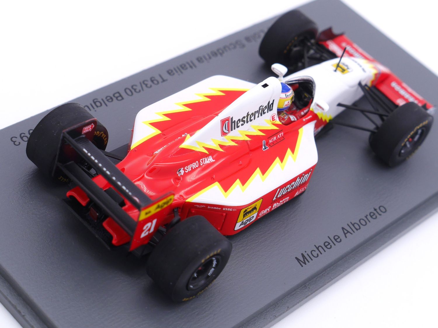 1993 Spark BMS Lola Scuderia Italia T93/30 M Alboreto Belgian GP 1/43