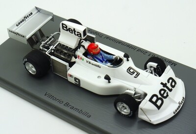希少 Spark 1/43 March 761 1976 1976 Spark March 761 V Brambilla Int Trophy 1/43