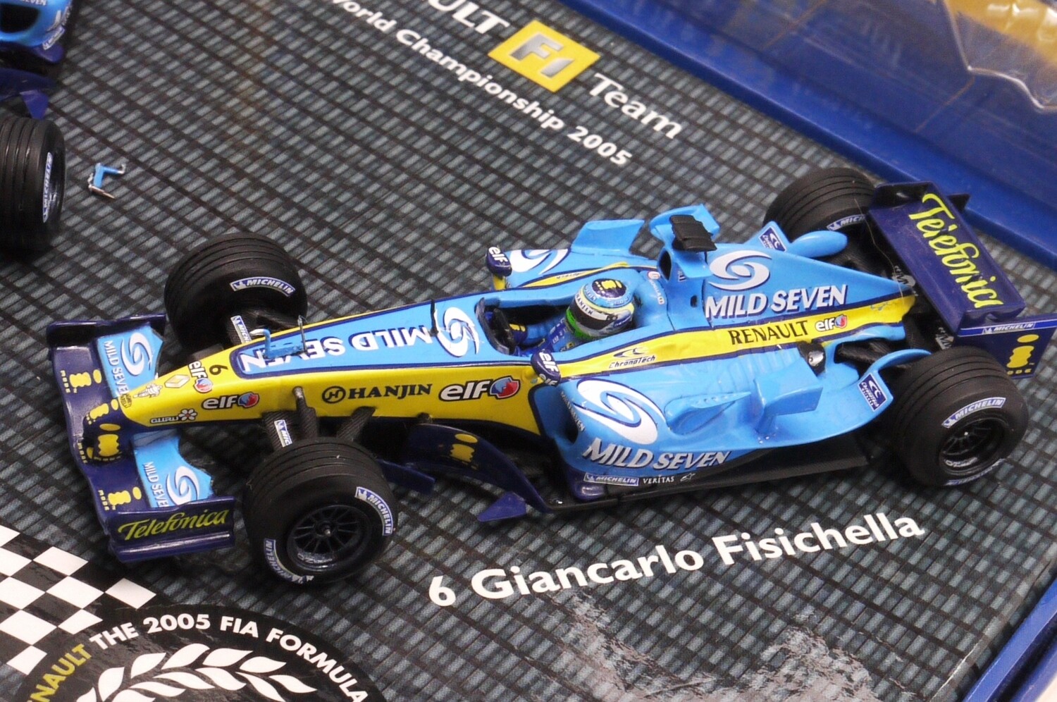 2005 Minichamps Mild Seven Renault R25 World title Set F Alonso