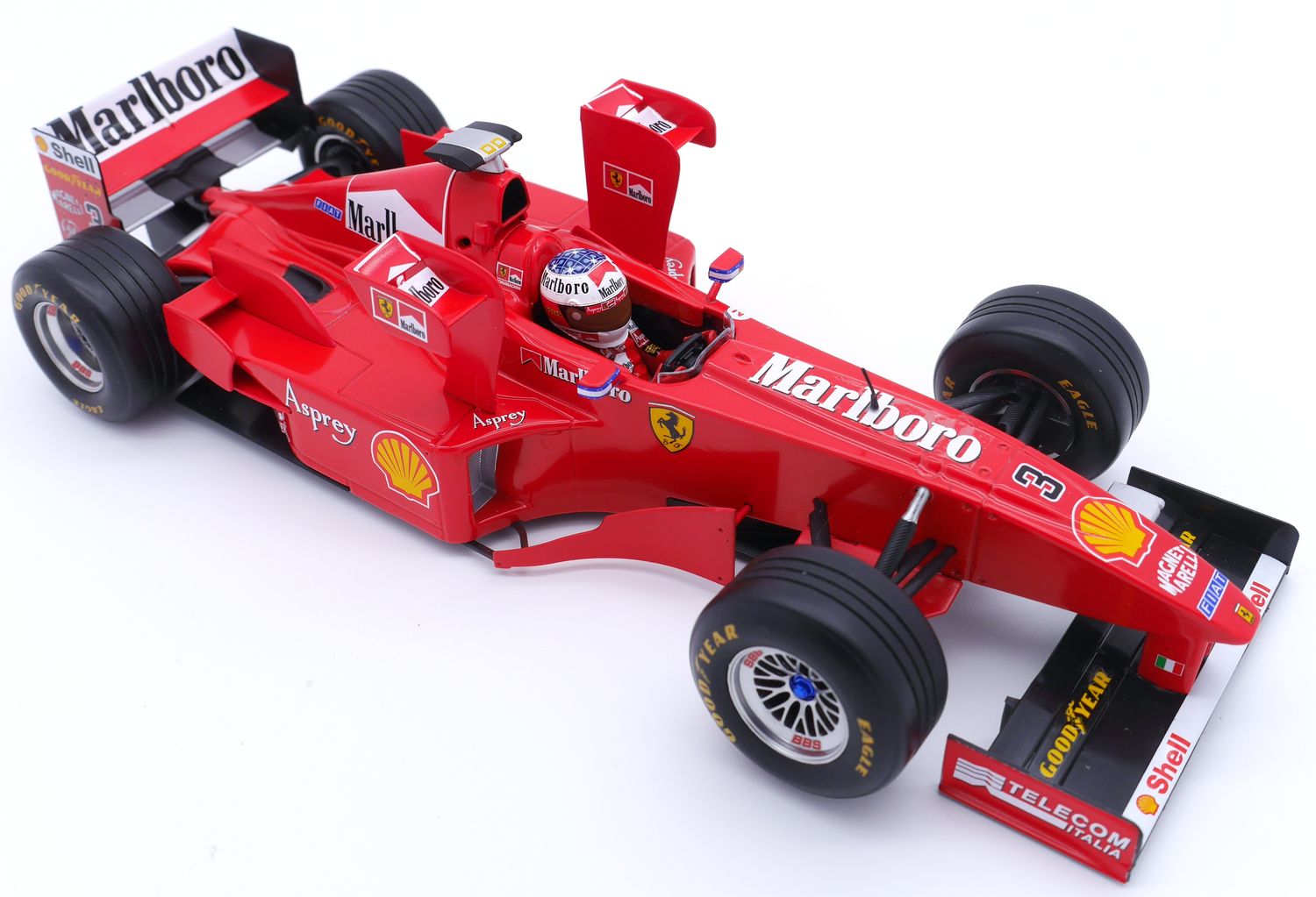 1998 Werk83 Marlb Ferrari F300 M Schumacher Tower wing San Marino