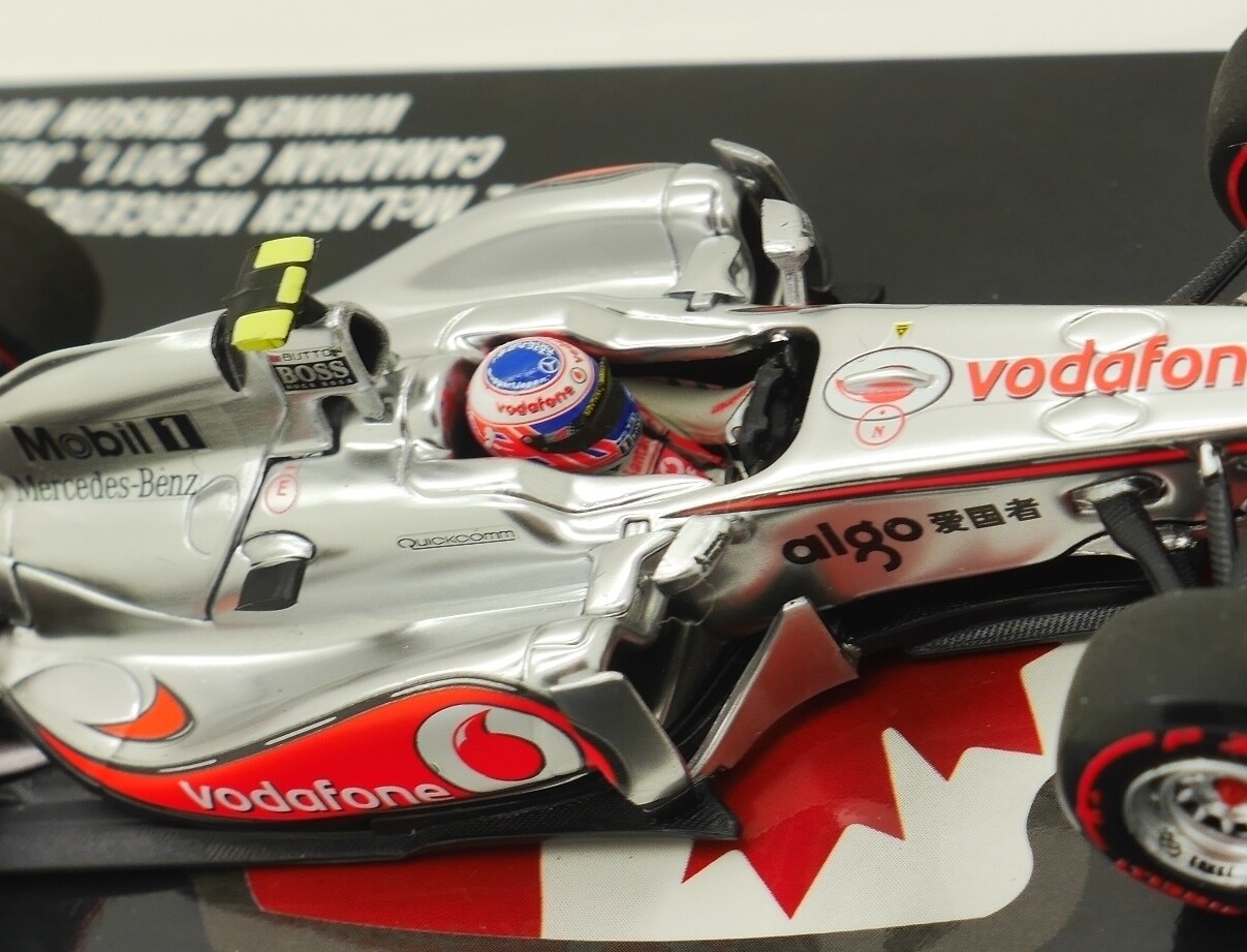 Miniature Spark 1/43 - McLaren MP4-26 #4 - Vainqueur GP Hongrie 2011 - Jenson Button