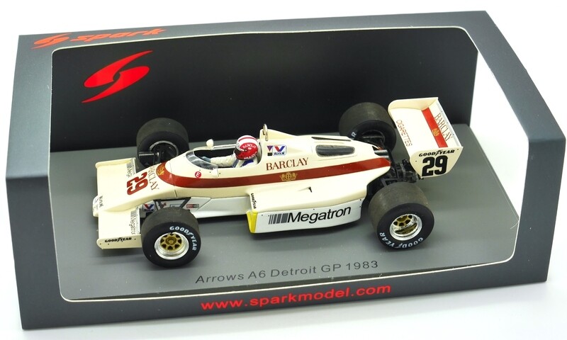 1/43 Spark スパーク  F-1 アローズA6  Arrows A6 ドイツGP 1983 3381114732.jpg