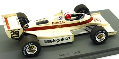 Modèle réduit Arrows A6 N°30 Gp Monaco 1983 Chico Serra 1/43