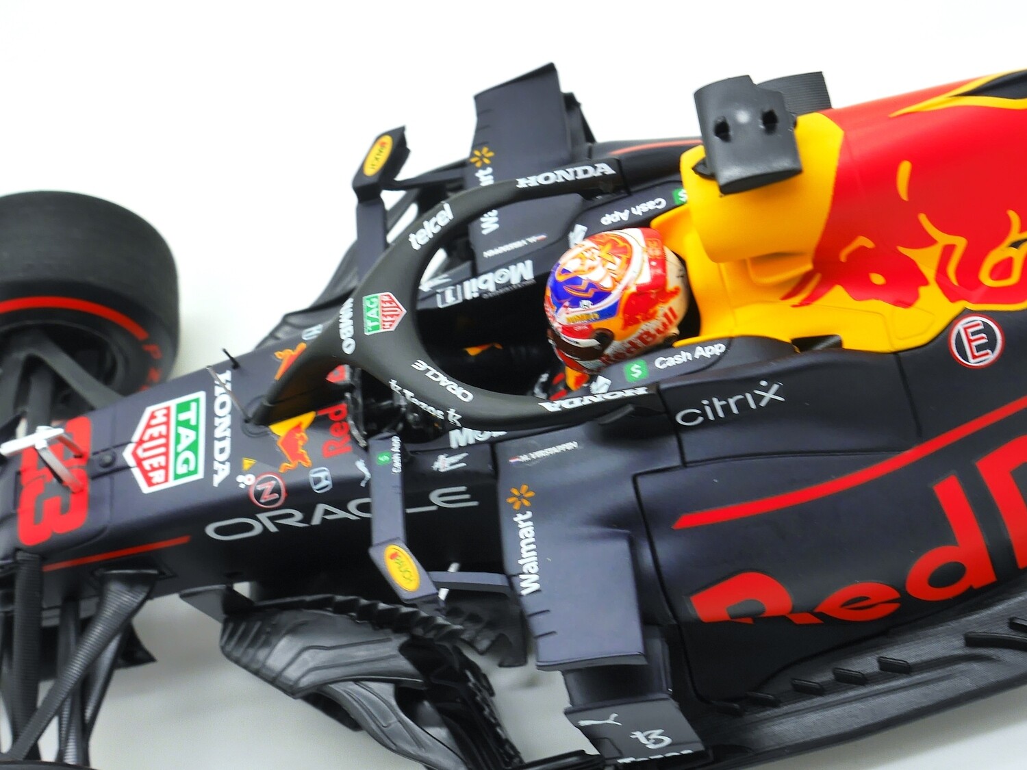 2021 Minichamps Red bull Honda RB16b M Verstappen Dutch GP 1/18