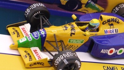 1991 Tameo Camel Benetton Ford B190-B R Moreno USA GP 1/43