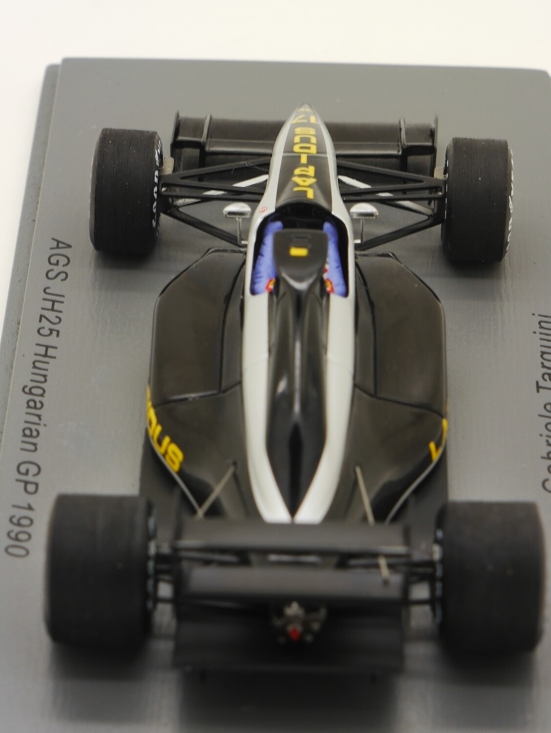 1990 Spark AGS Cosworth JH25 G Tarquini Hungarian GP 1/43
