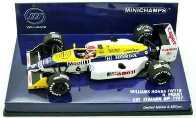 1988 Spark Williams Judd FW12 N Mansell British GP 1/43