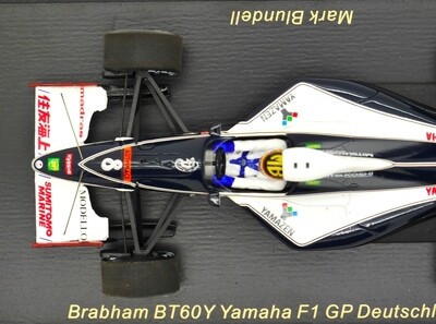 1991 Spark Gold Brabham Yamaha BT60Y M Blundell German GP 1/43