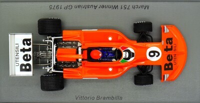 【希少】スパーク 1/43 マーチ 751 1975 オーストリアGP 優勝 スパーク 1/43 マーチ 751 No.9 優勝 Austrian GP 1975 Vittorio