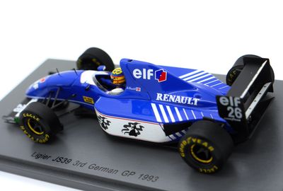 1993 Spark Ligier Renault JS39 M Blundell German GP 1/43