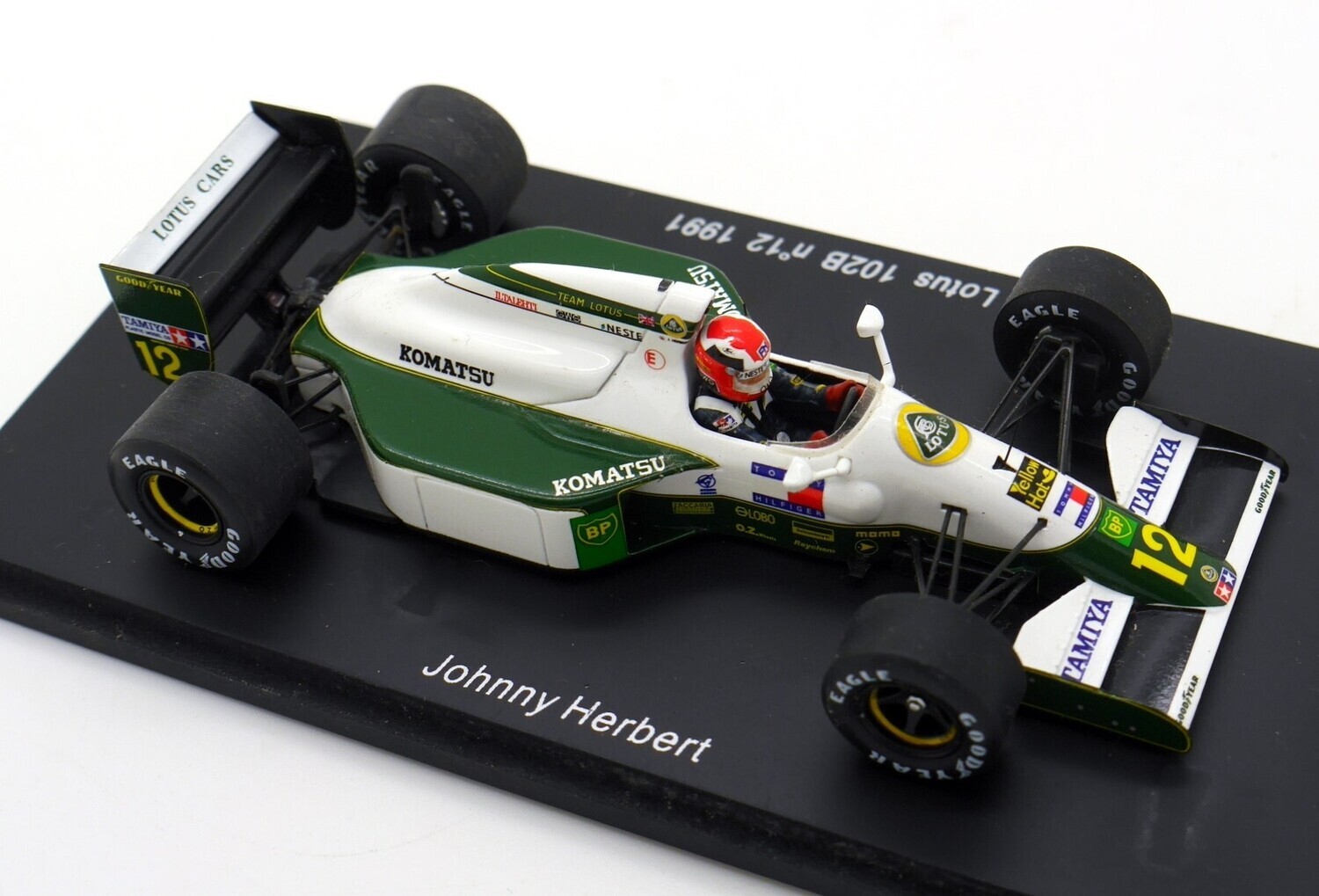 1991 Spark Lotus 102B J Herbert Mexican GP 1/43