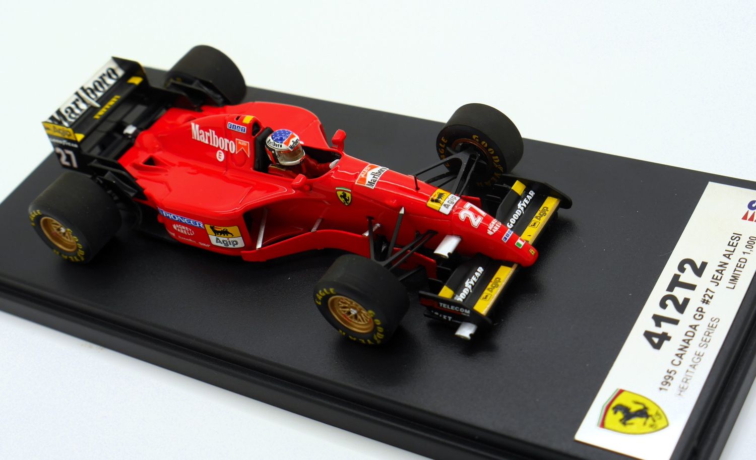 Minichamps 1/43 Ferrari 412 T2 - Jean Alesi 1995 - Modèle D'occasion