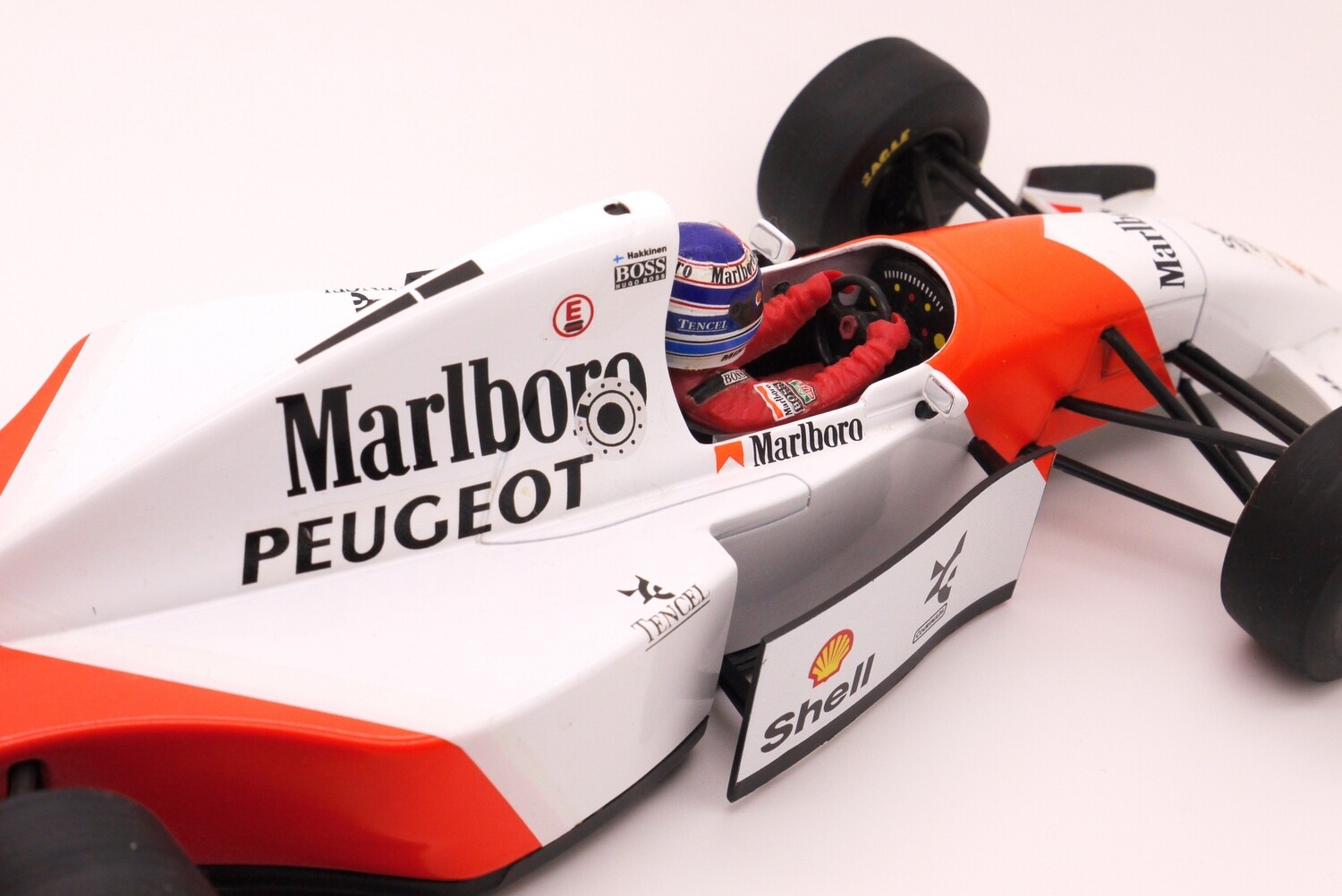 1994 Minichamps Marlb Mclaren MP4/9 M Hakkinen Belgian GP 1/18