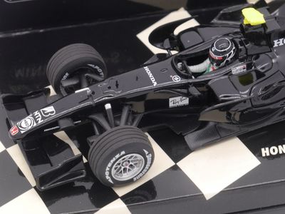 2006 Minichamps Honda RA106 J Button Test car -1/43 scale