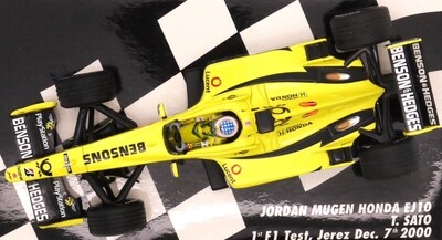2000 Benson & Hedges Jordan EJ10 T Sato Test Driver 1/43
