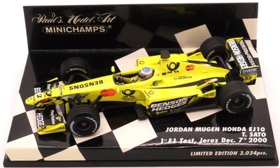 2000 Benson & Hedges Jordan EJ10 T Sato Test Driver 1/43