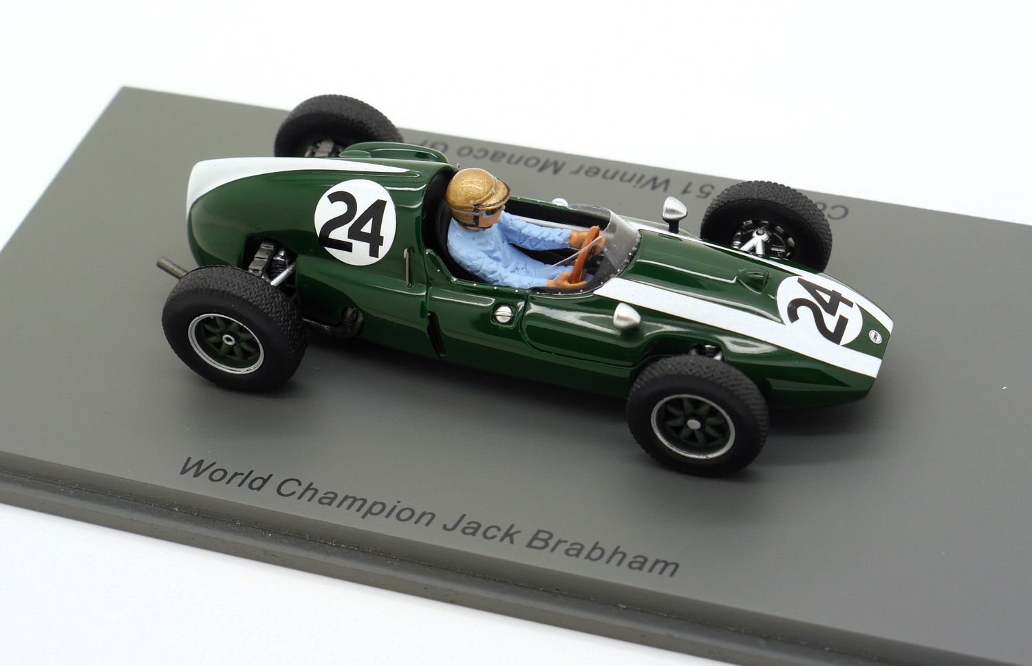 1959 Spark Cooper T51 J Brabham Monaco GP 1/43