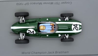 Miniature Spark 1/43 – Cooper 1961 Brabham J – Neuve