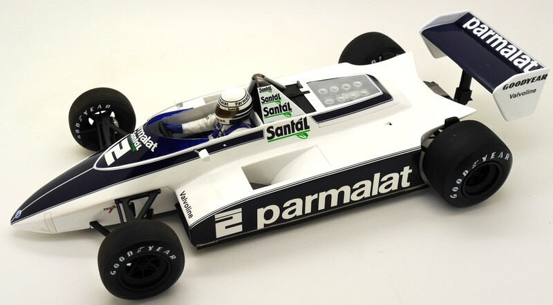 Miniature SPARK Brabham BT42 N°28 - GP Pays-Bas 1974 - Échelle 1/43, Noire