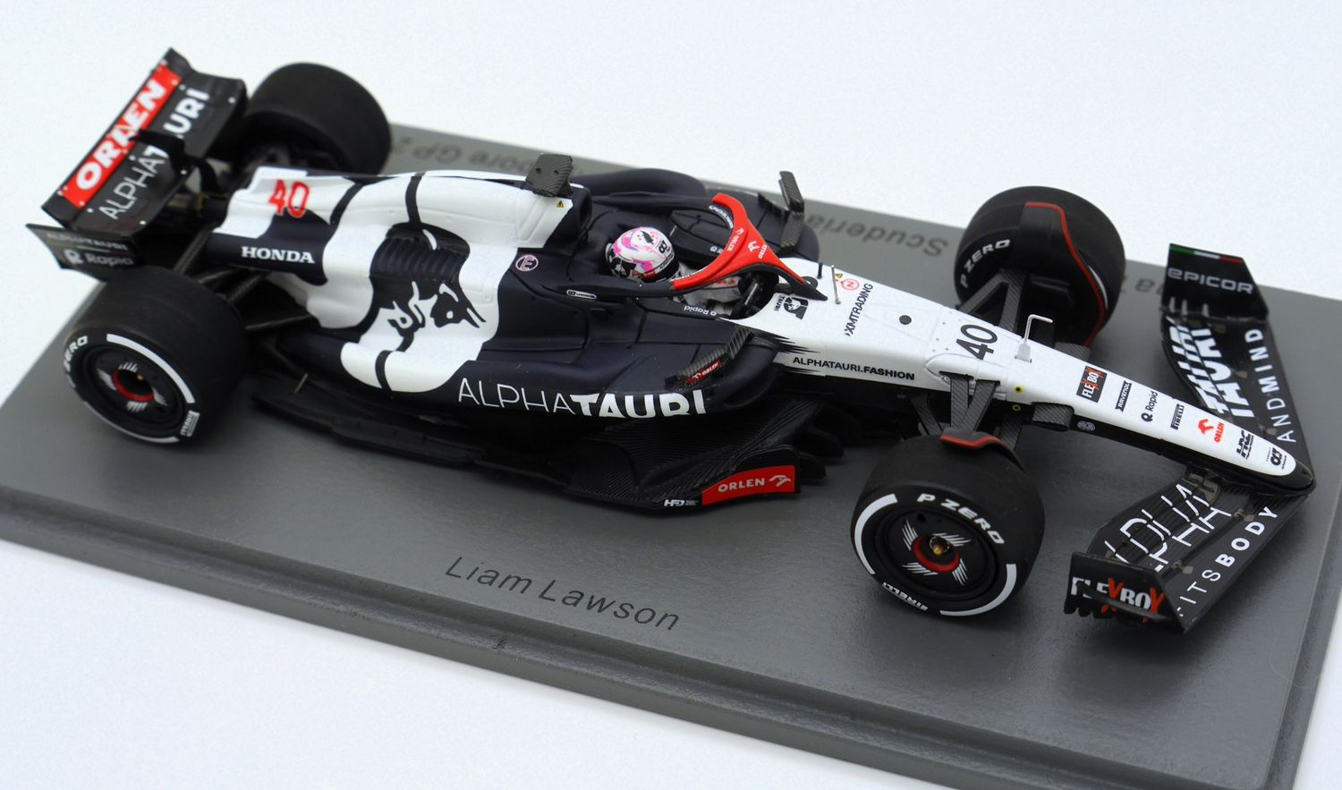 2023 Spark Alpha Tauri AT04 L Lawson Singapore GP 1/43