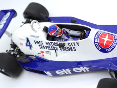 Spark Tyrrell 008 #4 Patrick Depailler 2ème GP D'Autriche 1978 1/43 S7238