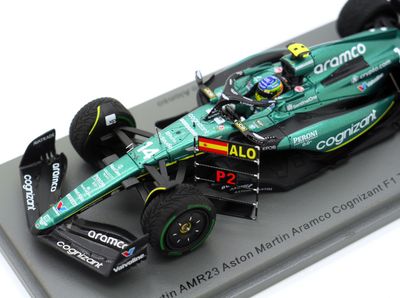 2023 Spark Aston Martin AMR23 F Alonso Dutch GP 1/43
