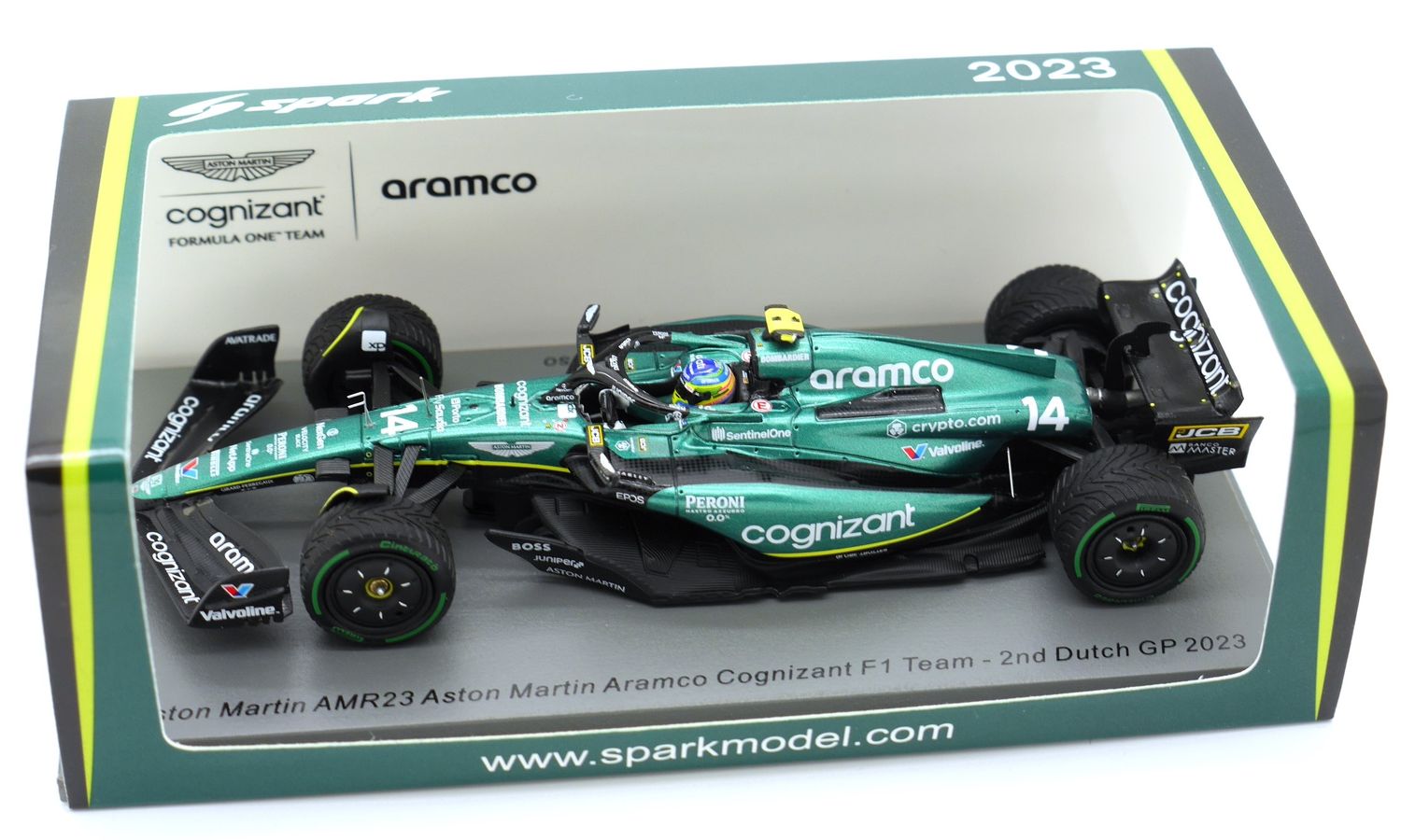 アストンマーチン 1/43AMR23 Spark F1 model F1 2023 Alonso Fernando - AMR23 Martin Aston - 1:43 Spark 2023 ミニカー ミニカー