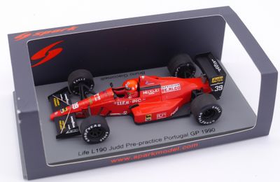 1990 Spark AGS Cosworth JH25 G Tarquini Hungarian GP 1/43 1990 Spark AGS Cosworth JH25 G Tarquini Hungarian GP 1/43