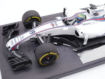2017 Minichamps Martini Williams Mercedes FW40 F Massa 1/18