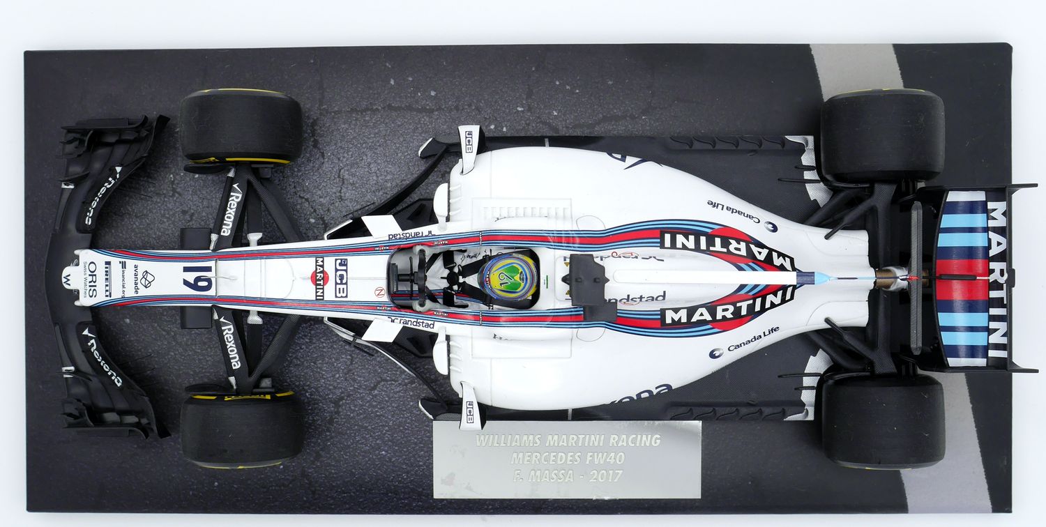2017 Minichamps Martini Williams Mercedes FW40 F Massa 1/18