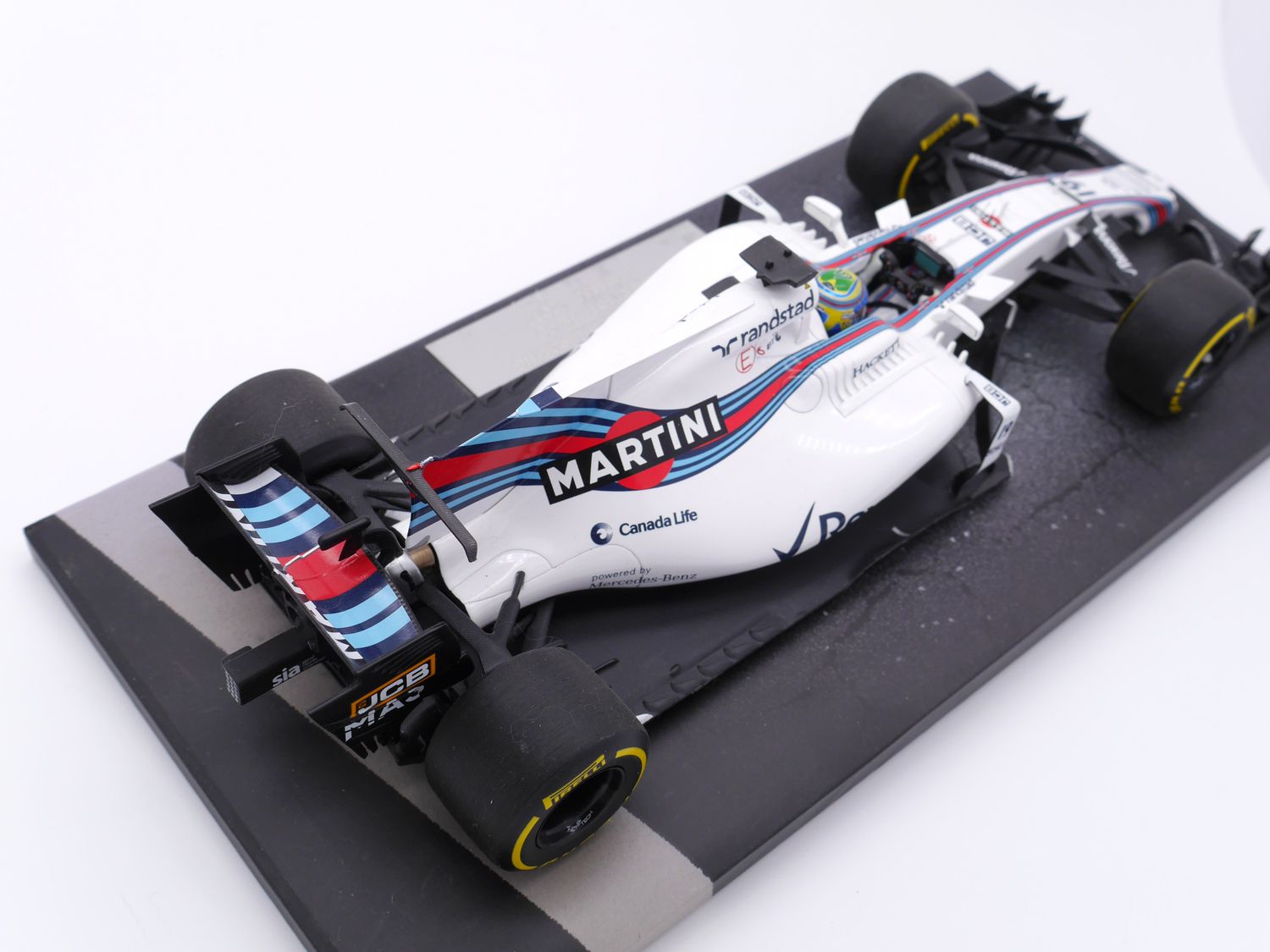 2017 Minichamps Martini Williams Mercedes FW40 F Massa 1/18