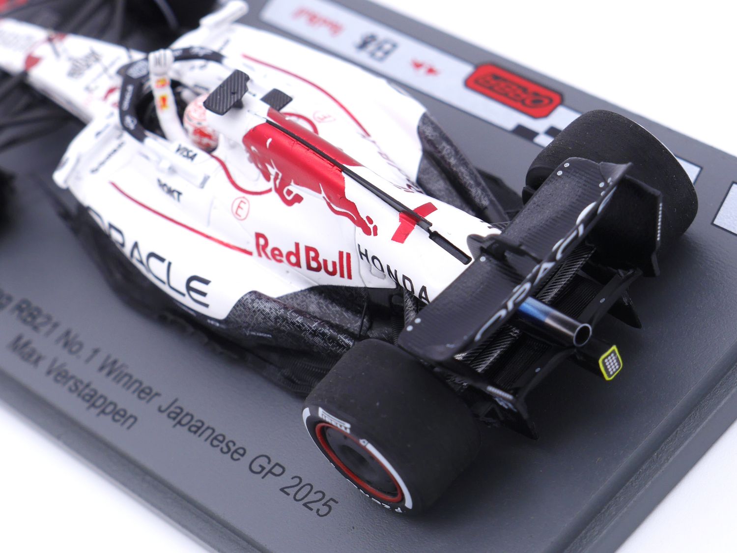 2025 Spark Red Bull Honda RB21 M Verstappen Japanese GP 1/43