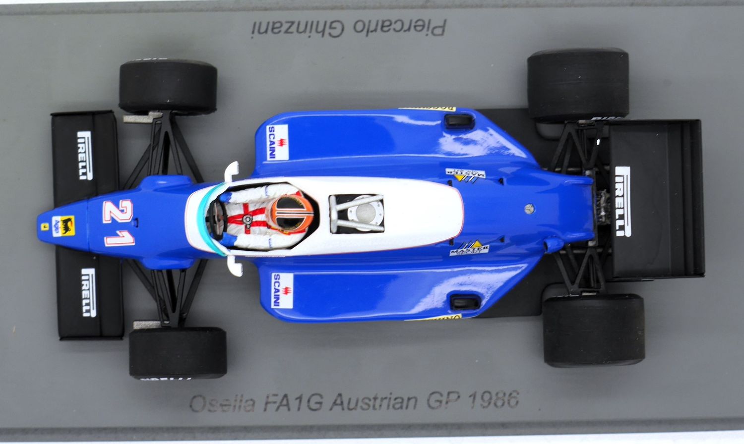 1/43 AUTOMODELLI 68 à monter F1 OSELLA ALFA ROMEO FA1/C 1985