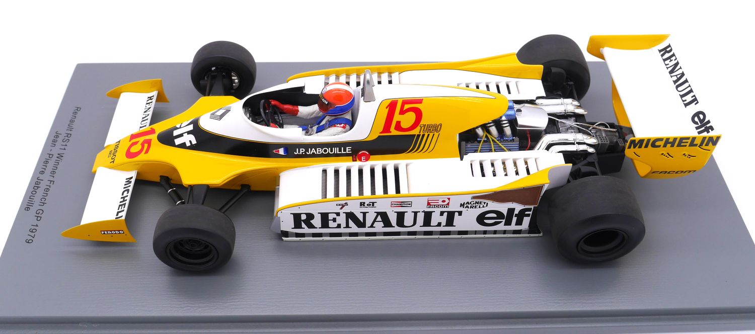 1979 Spark Renault Rs11 J P Jabouille Winner French GP 1/18